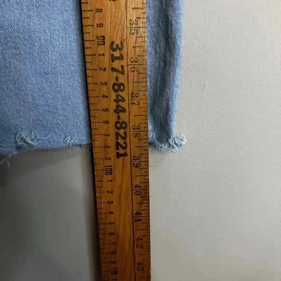 A New Day Jeans Women's 2/26 Wide Leg Baggy Light Wash Stretch Denim - Picture 5 of 10